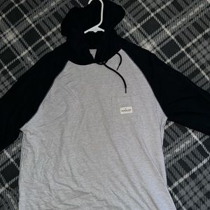 Extra thin light weight long sleeve quicksilver hoodie